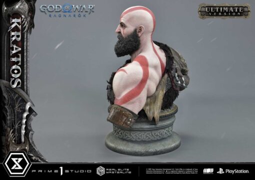 Real Elite Masterline God of War: Ragnarok Kratos Ultimate Bonus Version - Prime1Studio - Image 6
