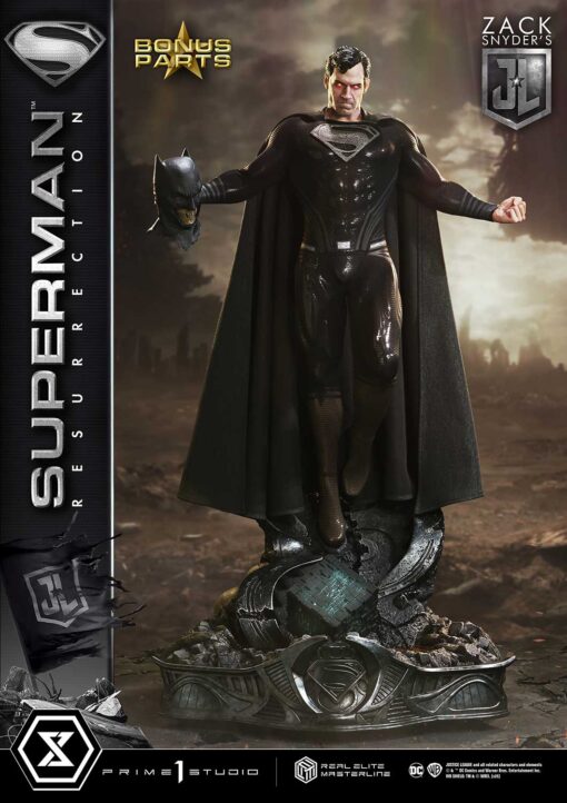 Real Elite Masterline Justice League (Film) Superman ‘’Resurrection’’ Zack Snyder’s Justice League Deluxe Bonus Version by Prime1Studio - Image 26