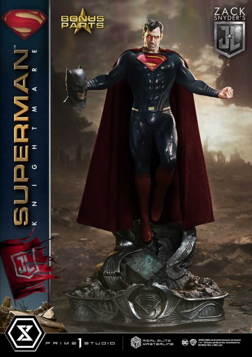 Real Elite Masterline Justice League (Film) Superman Knightmare Color Edition Deluxe Bonus Version by Prime1Studio