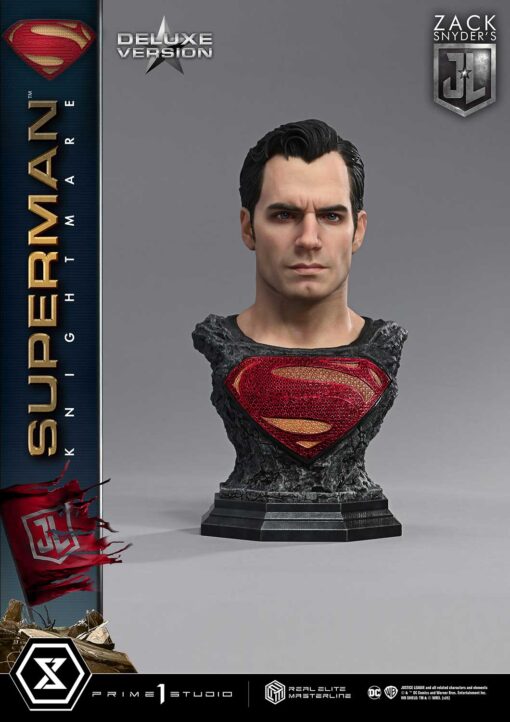 Real Elite Masterline Justice League (Film) Superman Knightmare Color Edition Deluxe Bonus Version by Prime1Studio - Image 10