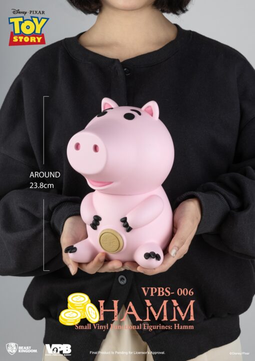 Toy Story Small Vinyl Piggy Bank: Hamm - Beast Kingdom - Image 2