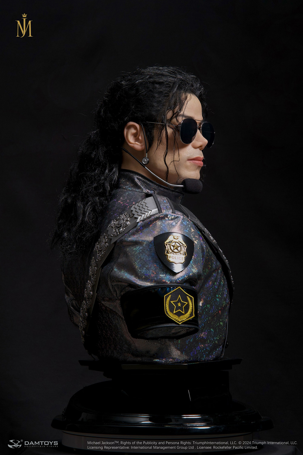 Michael Jackson (Dangerous Tour) Life-Size Bust - Damtoys - Image 21