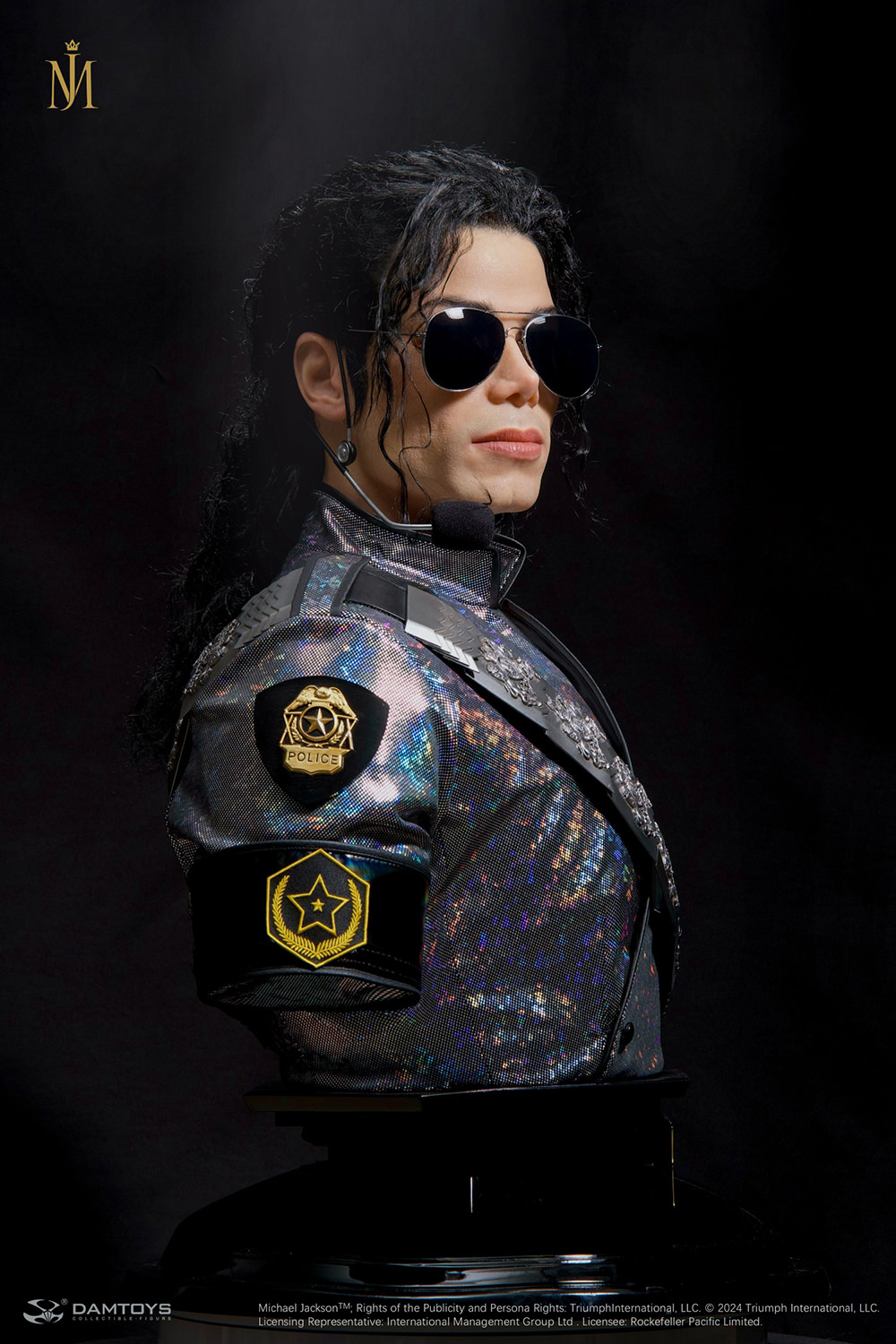 Michael Jackson (Dangerous Tour) Life-Size Bust - Damtoys - Image 13