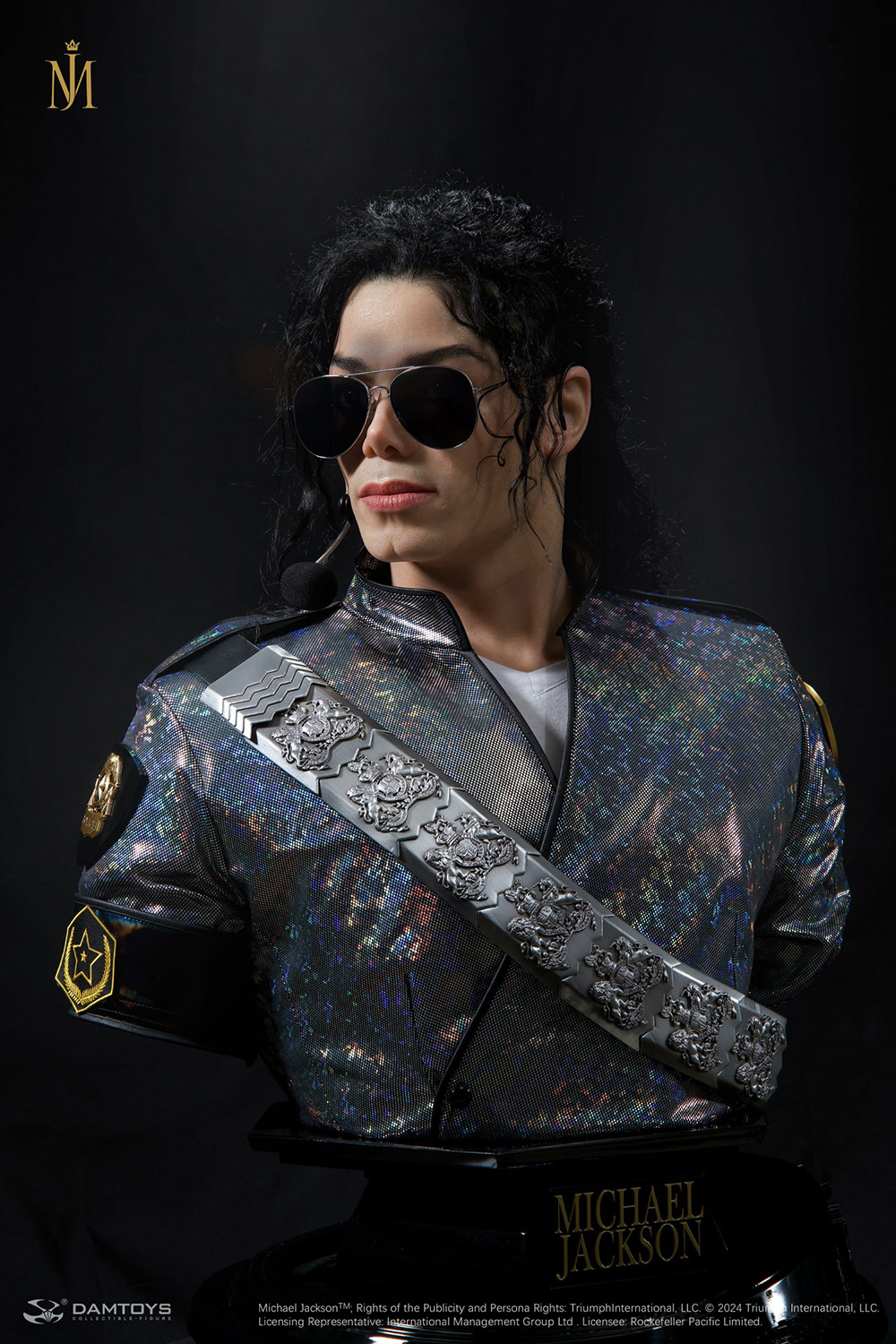 Michael Jackson (Dangerous Tour) Life-Size Bust - Damtoys - Image 15