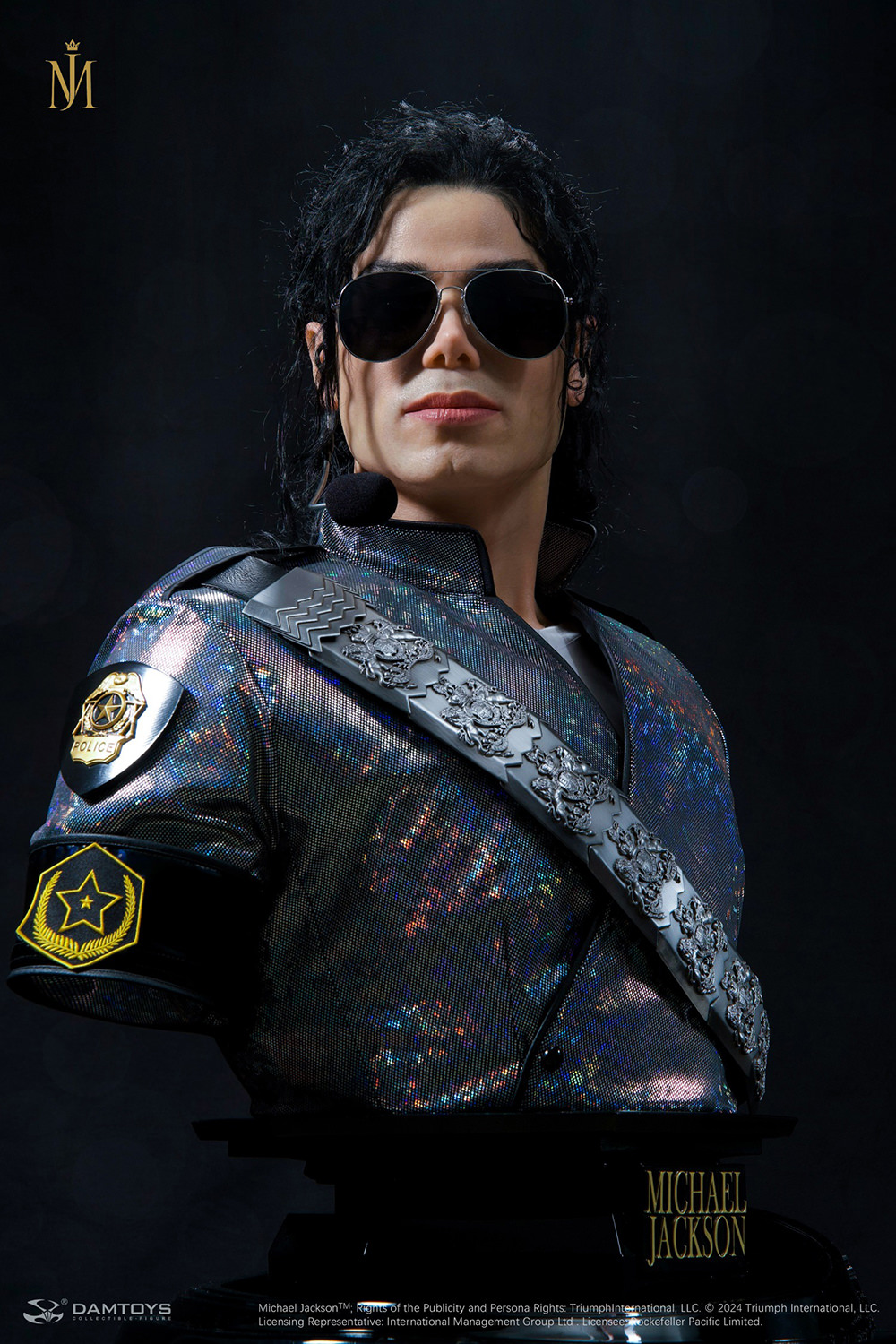 Michael Jackson (Dangerous Tour) Life-Size Bust - Damtoys - Image 17