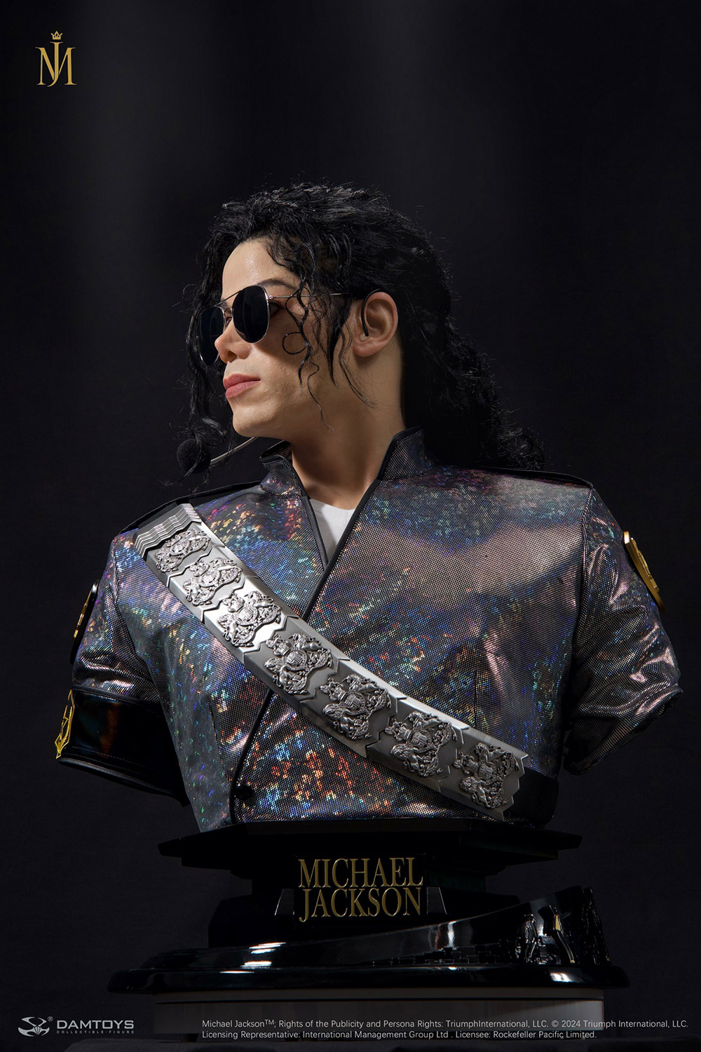 Michael Jackson (Dangerous Tour) Life-Size Bust - Damtoys - Image 12