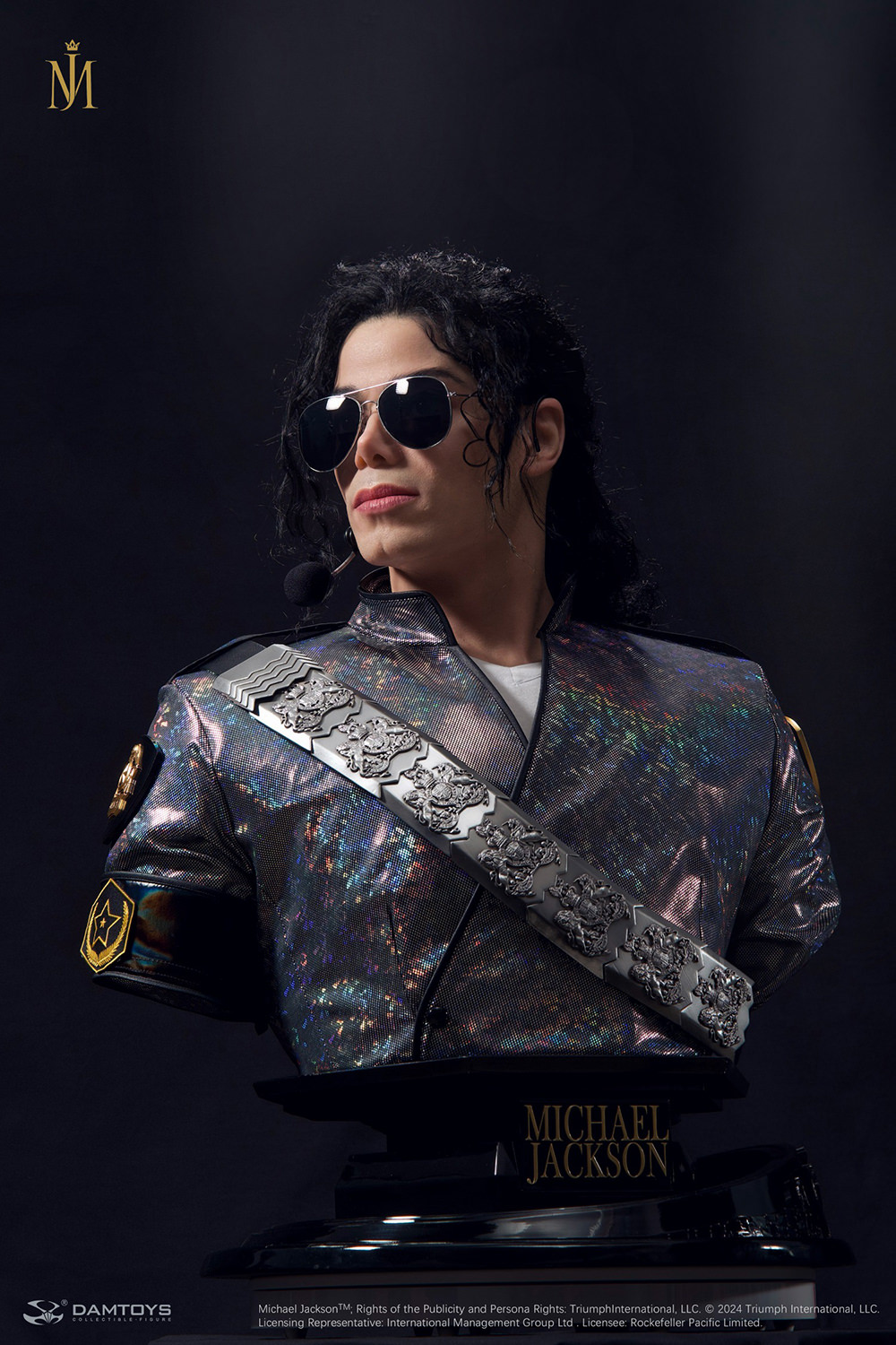 Michael Jackson (Dangerous Tour) Life-Size Bust - Damtoys - Image 11