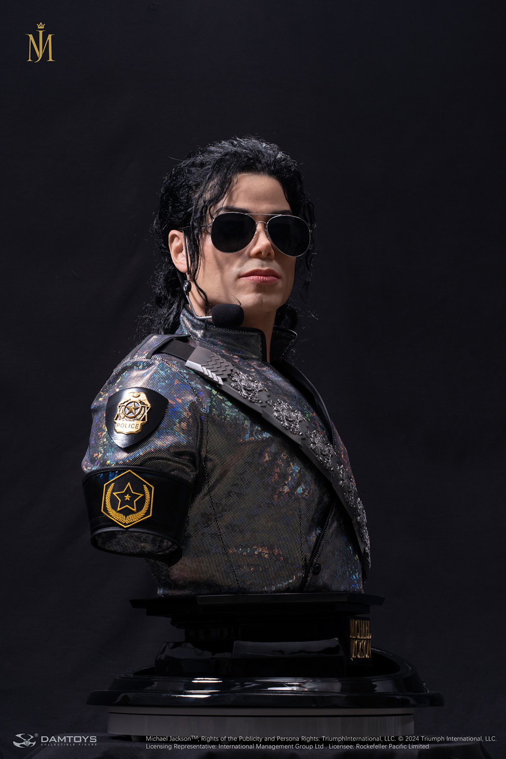 Michael Jackson (Dangerous Tour) Life-Size Bust - Damtoys - Image 10
