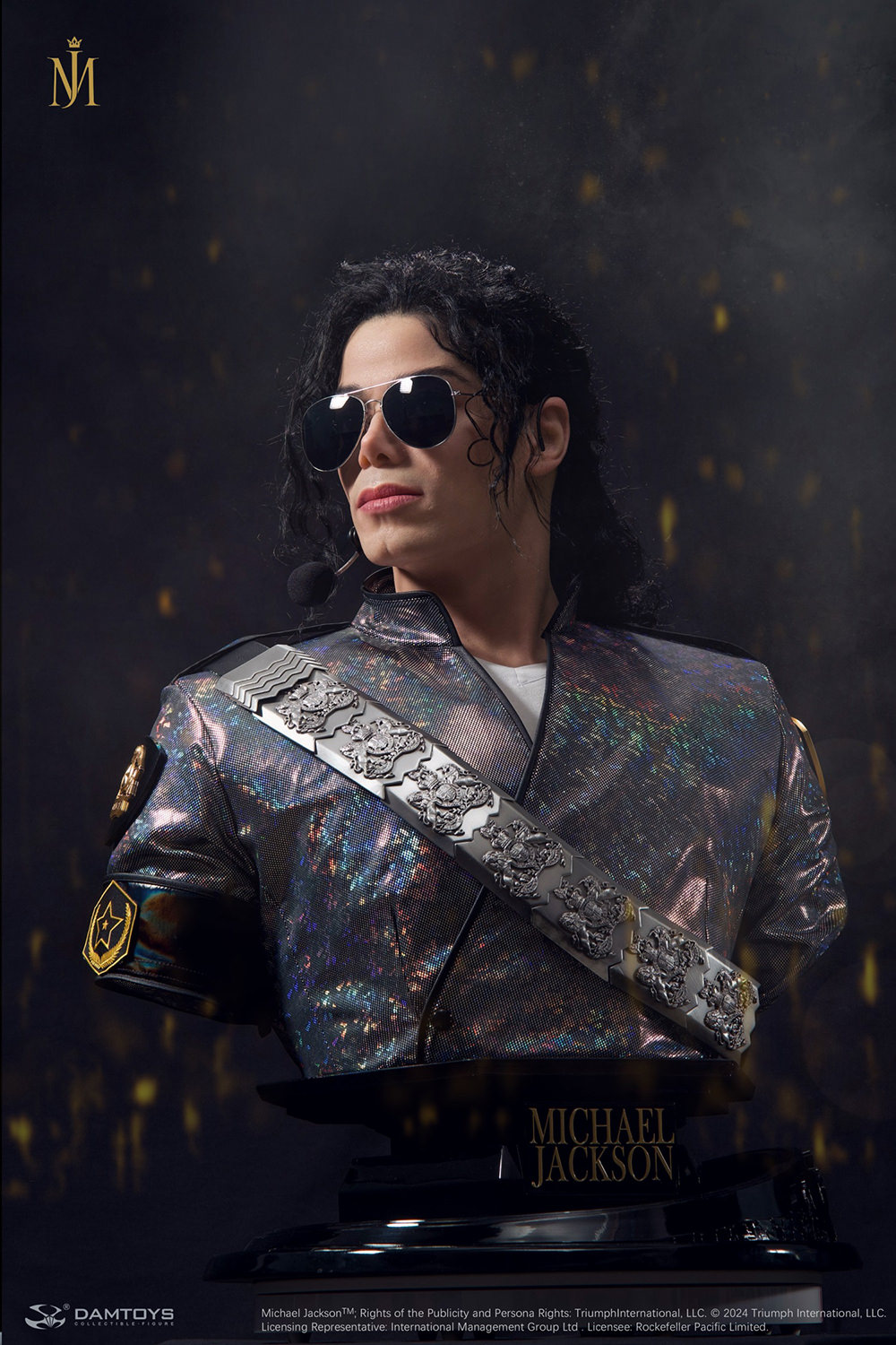 Michael Jackson (Dangerous Tour) Life-Size Bust - Damtoys