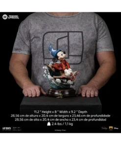 Alternative view of Statue Sorcerer Mickey - Disney Classics - Vintage Collection - Iron Studios