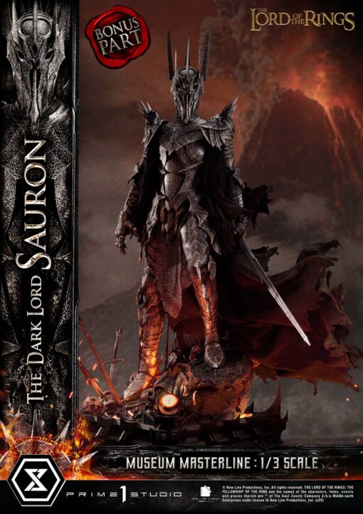 Museum Masterline The Lord of the Rings (Film) The Dark Lord Sauron Bonus version - Prime1Studio - Image 35