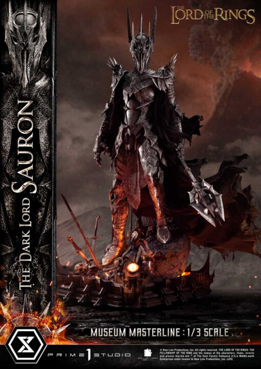Museum Masterline The Lord of the Rings (Film) The Dark Lord Sauron Bonus version - Prime1Studio - Image 25