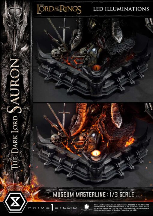 Museum Masterline The Lord of the Rings (Film) The Dark Lord Sauron Bonus version - Prime1Studio - Image 27