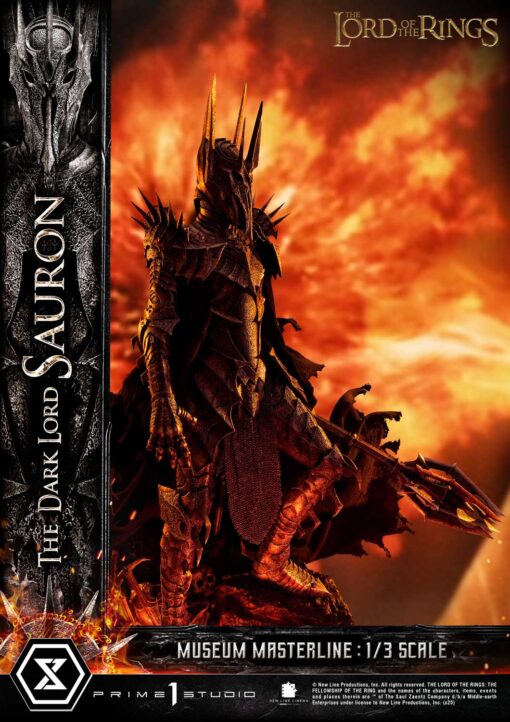 Museum Masterline The Lord of the Rings (Film) The Dark Lord Sauron Bonus version - Prime1Studio - Image 4