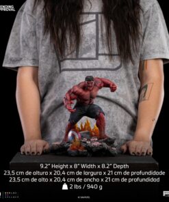 Alternative view of Statue Red Hulk - Brave New World - Art Scale 1/10 - Iron Studios