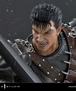 Alternative view of Berserk Guts versus Zodd Deluxe Version - Prime1Studio