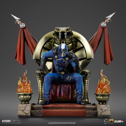 Cobra Commander Deluxe Art Scale 1/10 - Iron Studios - Image 3