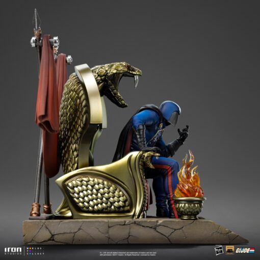 Cobra Commander Deluxe Art Scale 1/10 - Iron Studios - Image 5