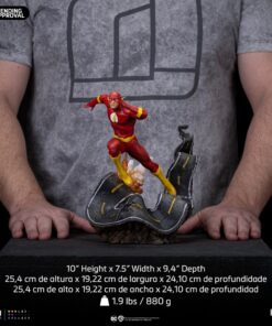 Alternative view of Statue Flash - DC Comics Series #9 - Art Scale 1/10 - Iron Studios