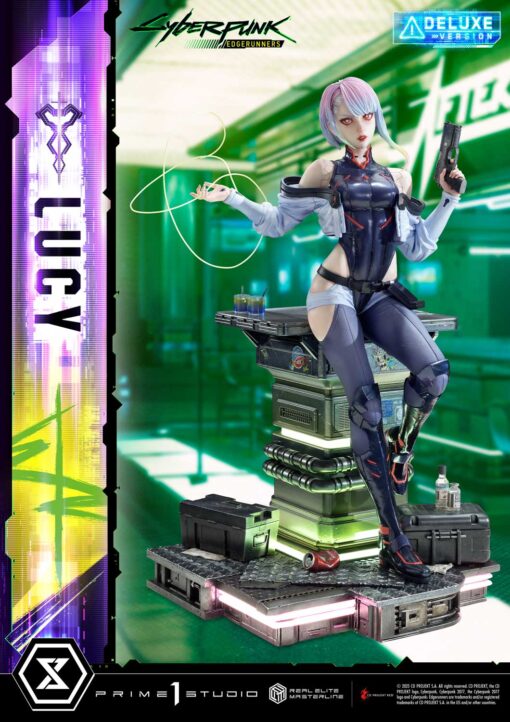 Real Elite Masterline Cyberpunk: Ederunners Lucy Deluxe Bonus Version - Prime1Studio - Image 23