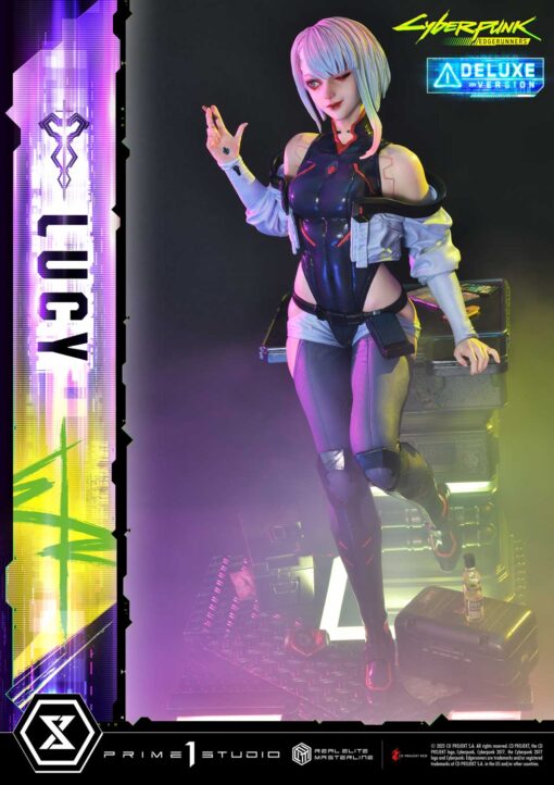 Real Elite Masterline Cyberpunk: Ederunners Lucy Deluxe Bonus Version - Prime1Studio - Image 19