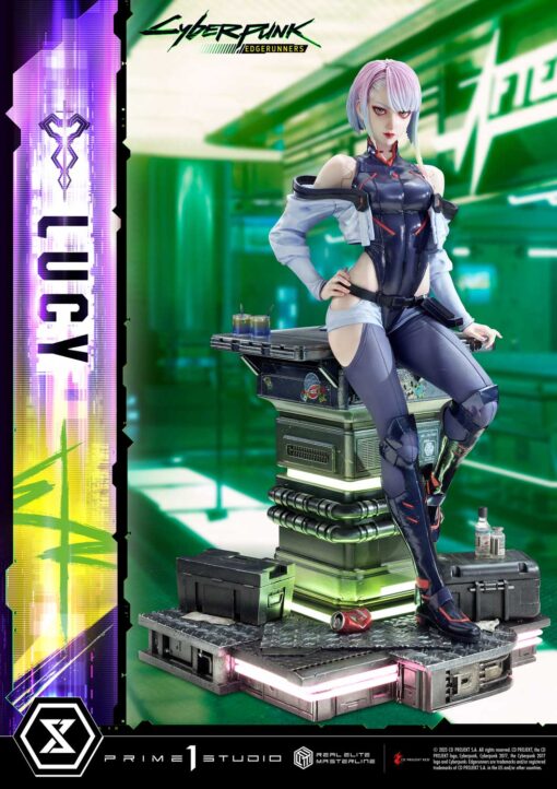 Real Elite Masterline Cyberpunk: Ederunners Lucy Deluxe Bonus Version - Prime1Studio - Image 15