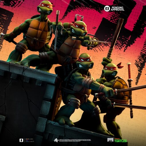 Statue TMNT 1st Cover Set - Teenage Mutant Ninja Turtles - Art Scale 1/10 - Iron Studios - Image 19