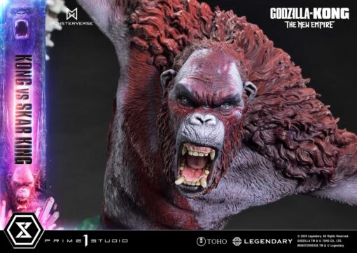 Ultimate Diorama Masterline Godzilla x Kong: The New Empire (Film) Kong vs Skar King Bonus Version - Prime1Studio - Image 13