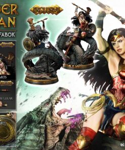Wonder Woman versus Hydra (Concept Design By Jason Fabok) EX Bonus Version - Prime1Studio - Image 4