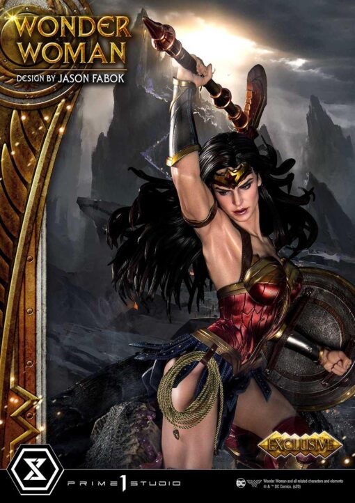 Wonder Woman versus Hydra (Concept Design By Jason Fabok) EX Bonus Version - Prime1Studio - Image 2