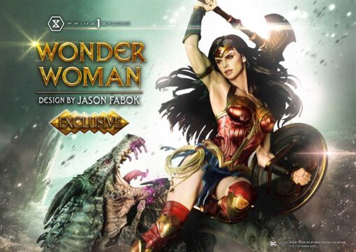 Wonder Woman versus Hydra (Concept Design By Jason Fabok) EX Bonus Version - Prime1Studio - Image 3
