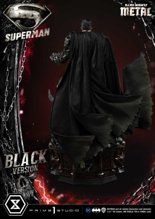 Dark Nights: Metal (Comics) Superman Black Version - Prime1Studio - Image 5
