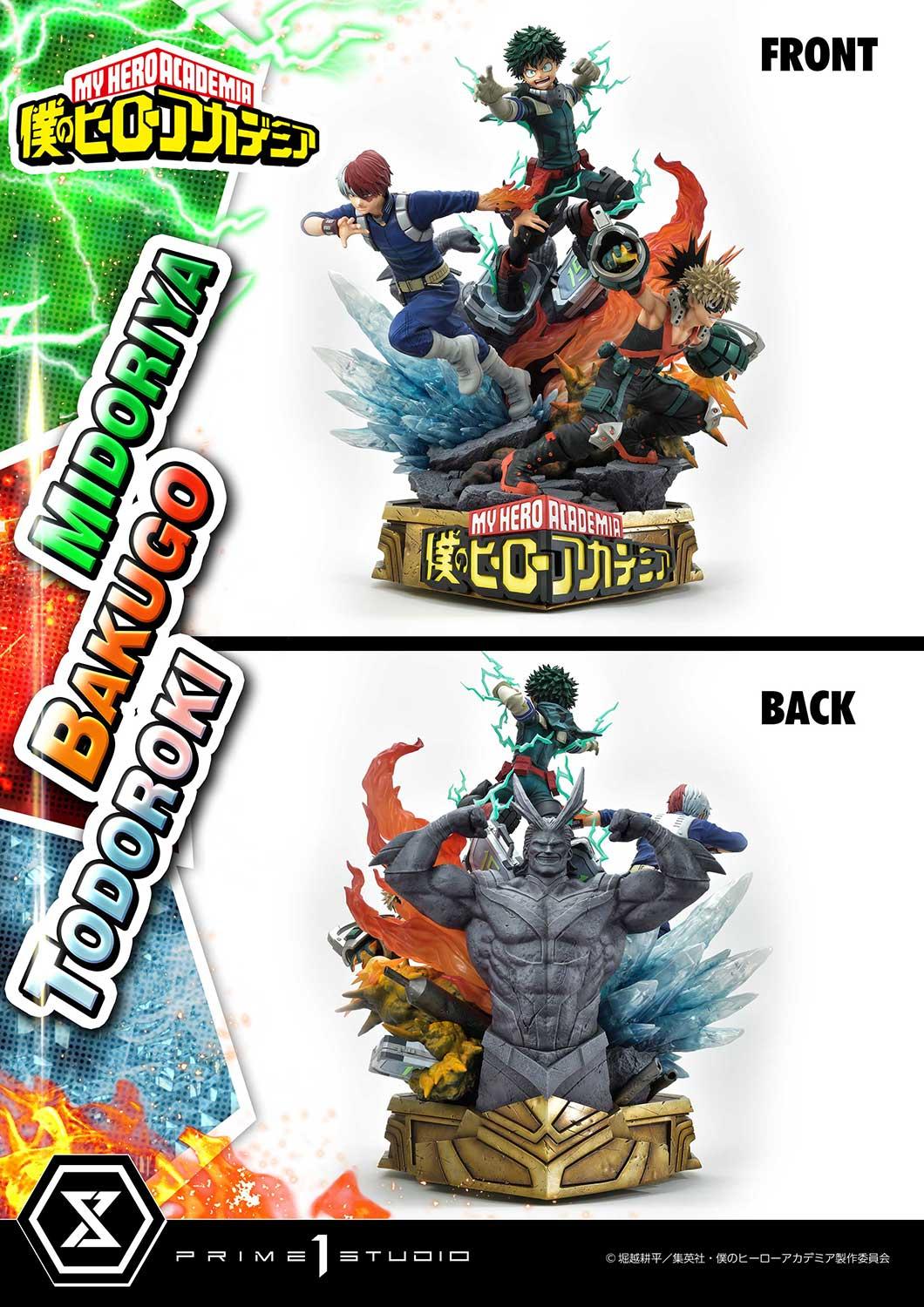 My Hero Academia Midoriya, Bakugo & Todoroki DX Bonus Version - Prime1Studio (PROMOTION) - Image 9
