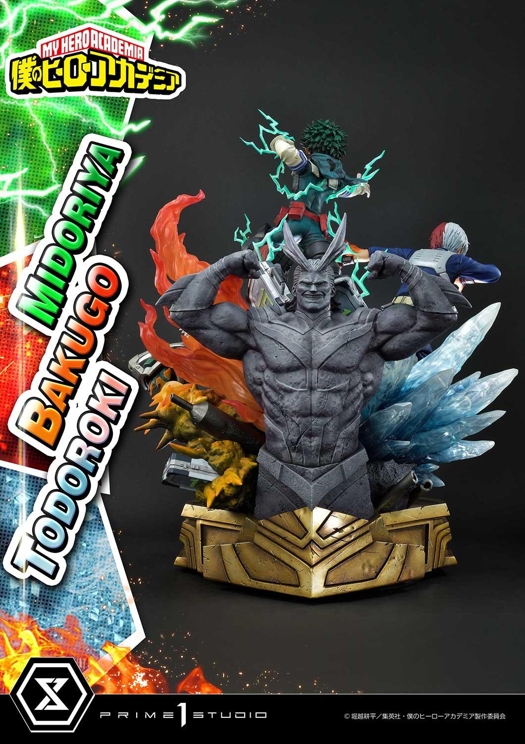 My Hero Academia Midoriya, Bakugo & Todoroki DX Bonus Version - Prime1Studio (PROMOTION) - Image 4