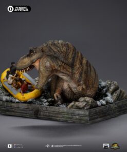 Jurassic Park: T-Rex River Attack Demi Art Scale 1/20 - Iron Studios - Image 4