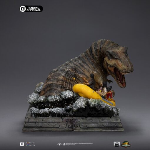 Jurassic Park: T-Rex River Attack Demi Art Scale 1/20 - Iron Studios - Image 6