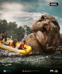 Jurassic Park: T-Rex River Attack Demi Art Scale 1/20 - Iron Studios - Image 8
