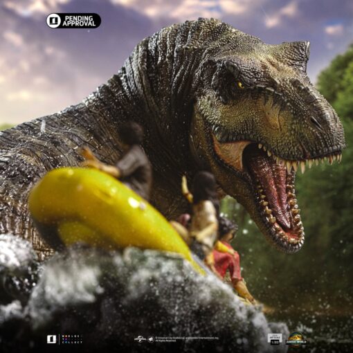 Jurassic Park: T-Rex River Attack Demi Art Scale 1/20 - Iron Studios - Image 10