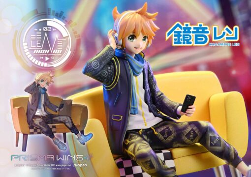 Prisma Wing Piapro Characters Kagamine Len "Art by Lack" 1/7 Scale Pre-Painted Figure - Prime1Studio - Image 10