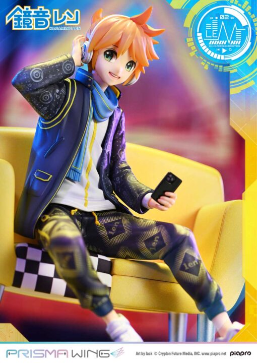 Prisma Wing Piapro Characters Kagamine Len "Art by Lack" 1/7 Scale Pre-Painted Figure - Prime1Studio - Image 8