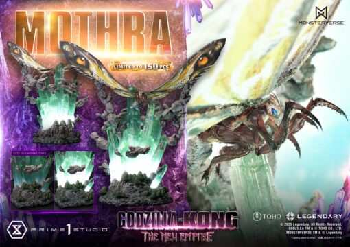 Ultimate Diorama Masterline Godzilla x Kong: The New Empire (Film) Mothra Bonus Version - Prime1Studio - Image 26