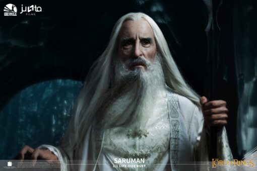 Infinity Studio x Juxta Films "The Lord of the Rings" Saruman 1/1 Life Size Bust - Image 2
