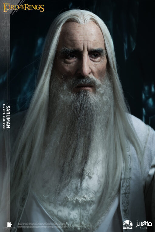 Infinity Studio x Juxta Films "The Lord of the Rings" Saruman 1/1 Life Size Bust - Image 14