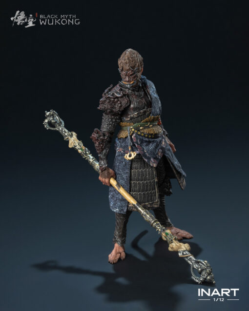 Black Myth: Wukong 1/12 Scale Action Figure - The Destined One in the Bronze Armor Set Deluxe version - Inart - Image 14