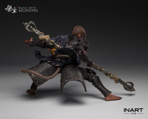 Black Myth: Wukong 1/12 Scale Action Figure - The Destined One in the Bronze Armor Set Deluxe version - Inart - Image 5