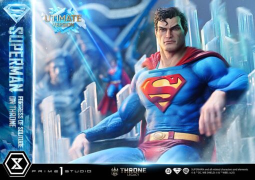 Throne Legacy Superman (Comics) Superman Fortress of Solitude on Throne (Design by Gabriele Dell’Otto) Ultimate Bonus Version - Image 27