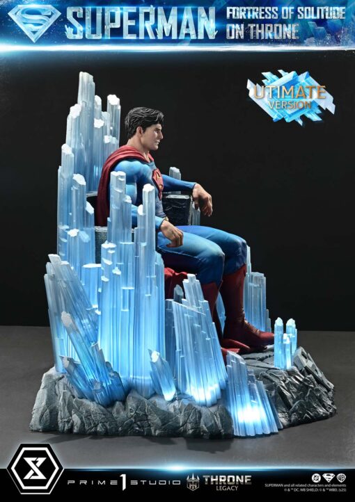 Throne Legacy Superman (Comics) Superman Fortress of Solitude on Throne (Design by Gabriele Dell’Otto) Ultimate Bonus Version - Image 18