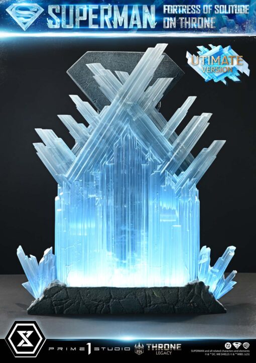 Throne Legacy Superman (Comics) Superman Fortress of Solitude on Throne (Design by Gabriele Dell’Otto) Ultimate Bonus Version - Image 12