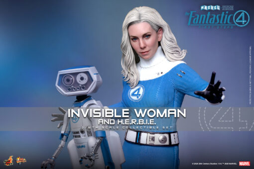 Invisible Woman and H.E.R.B.I.E. Sixth Scale Figure - Hot Toys - Image 6