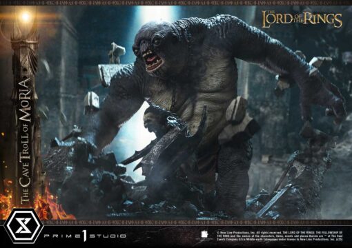 Premium Masterline The Lord of the Rings (Film) Cave Troll of Moria  Bonus Version - Prime1Studio - Image 3